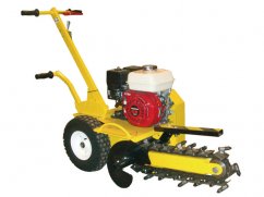Trencher with engine Honda GX 160 OHV - trench depth of 15 to 40 cm
