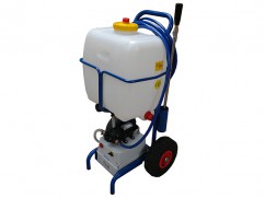 Sprayer on wheels - pump 12 Volt - 35 liter