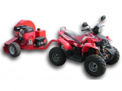 Trailed blower with engine Honda GX630 OHV - 25 km/h