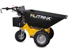 Electric dumper DT-300 E with 3 wheels and a load capacity of 300 kg