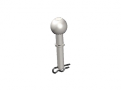 Towbar with ball for trailer