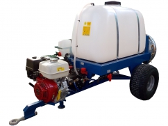 Tow-behind sprayer with atomizer 300 liters - pump AR403 - engine Honda GX390 OHV