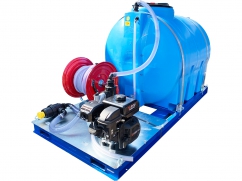 Irrigation group 1000 liter - pump 120 l/min - 20 bar - engine Subaru